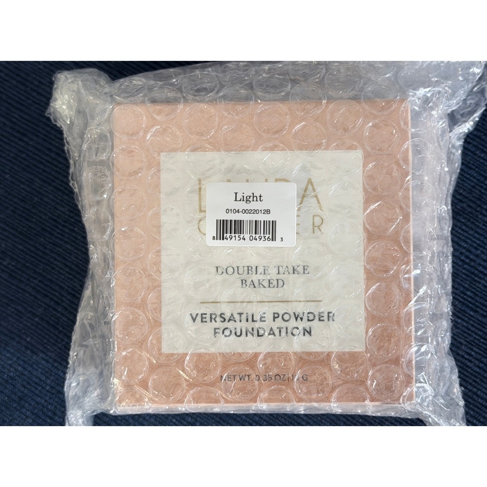 Laura Geller Full Coverage Double Take Baked Powder Foundation Light Matt Makeup